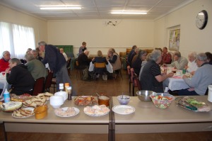 Our visitors enjoying Lincolnshire Fayre