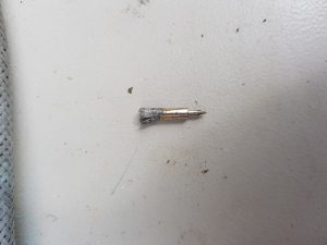 Corroded Center Pin